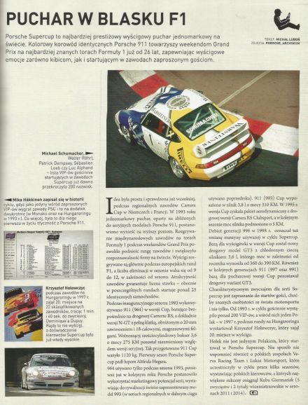 Historia Porsche Supercup.